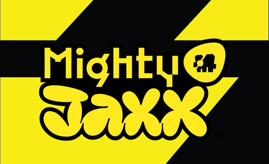 Mighty Jaxx logotipo de marca